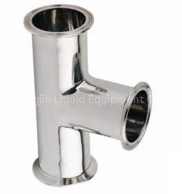 sanitary stainless clamp Tee