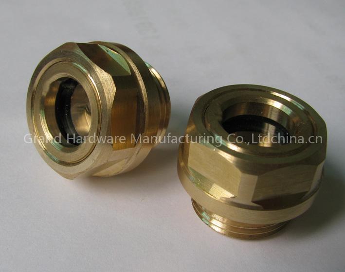 oil level sight glass