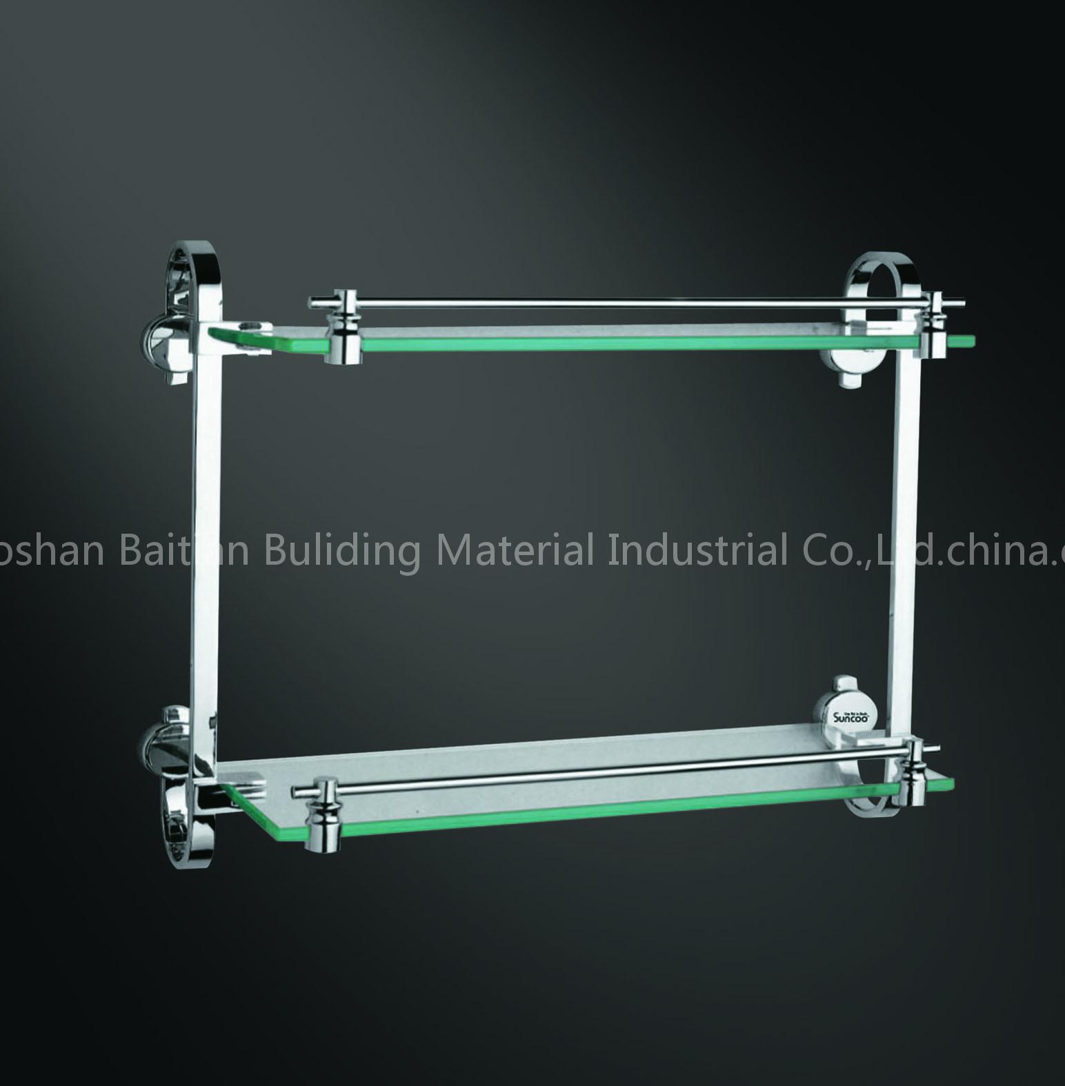 SF612 Double Glass Shelf