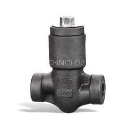 Pressure-seal Piston Check Valve