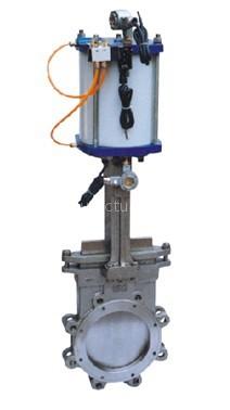 Pneumatic Knife Gate Plum
