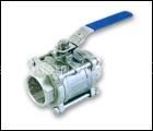 3-pc S/S Threaded Ball Valve