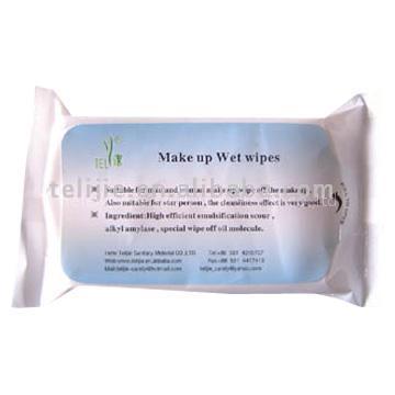 make-up wet wipe