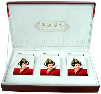 Face beautification capsule--oral cosmetics