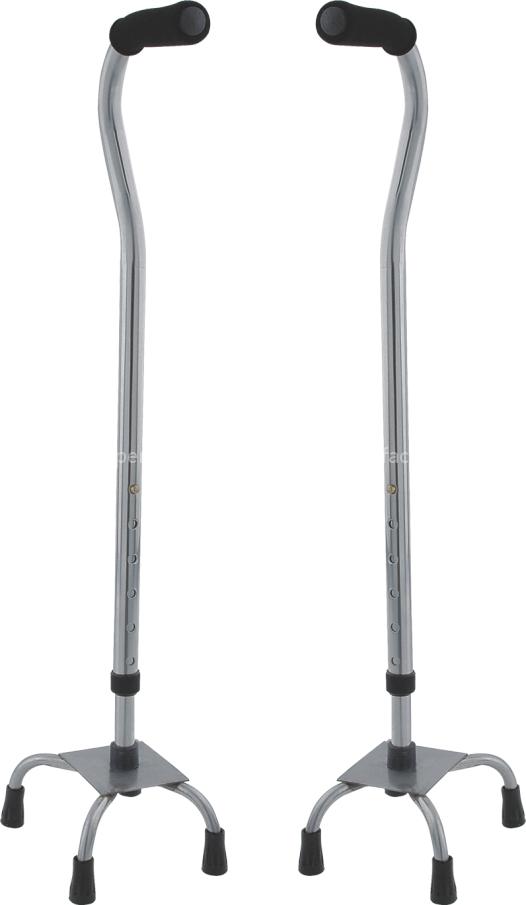 non-slip and four-feet crutch