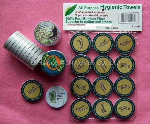 compressed towel