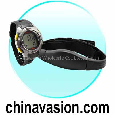 Heart Rate Monitor - Exercise Watch + Chest Belt