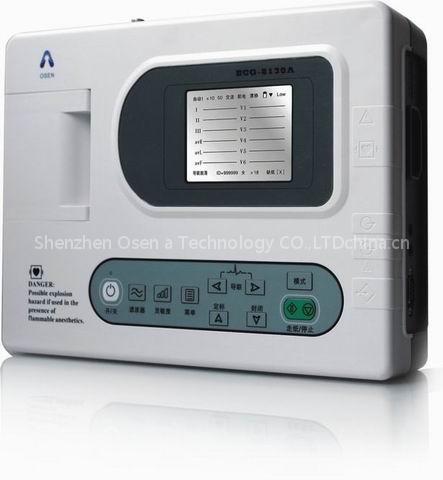 3 channel ECG machine large screen