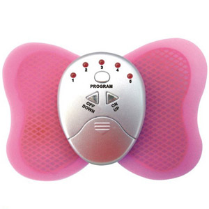 Butterfly Massager with 5 red LED lamps