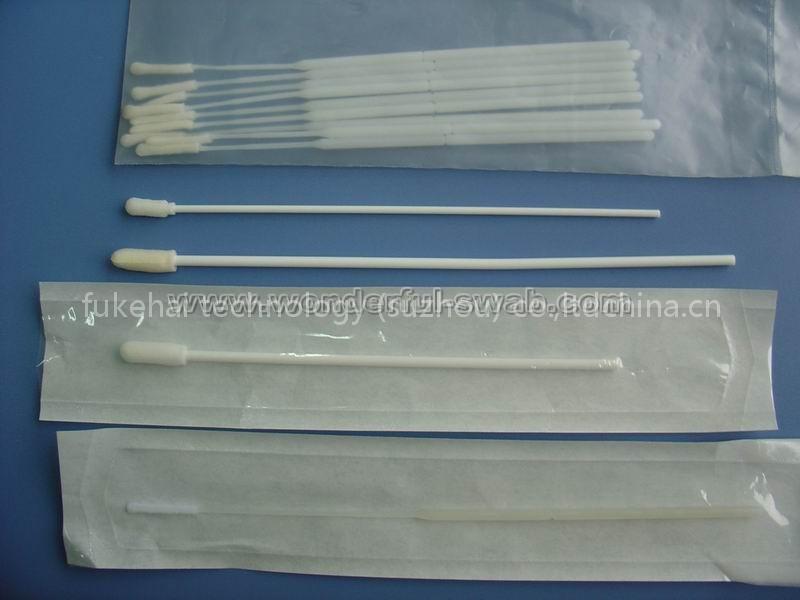 testing swab for swine influenza