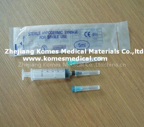 Sterile 3 part syringe