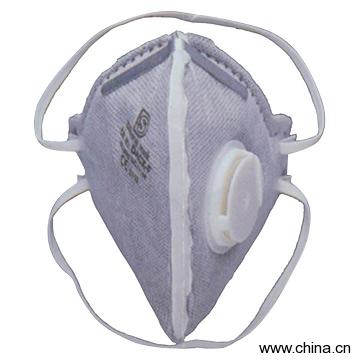 Valved Active Carbon Folding Respirator