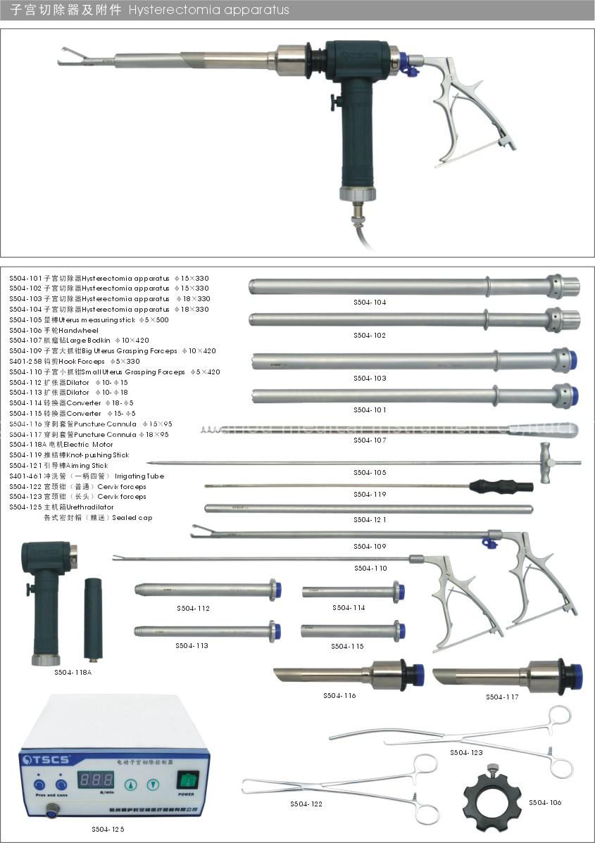 hysterectomy apparatus