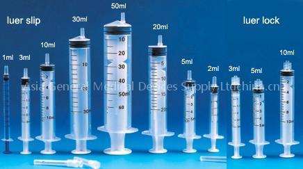 Disposable Syringe with Needle