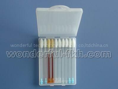 liquid pre-filled swab