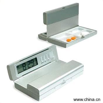 Travel Pill Box Timer with Four-Alarm Setting