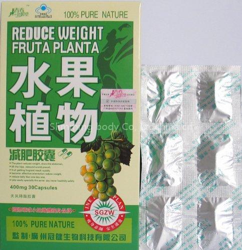 100% pure nature reduce weight fruita planta