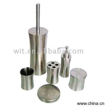 Stainless Steel Bathroom Set