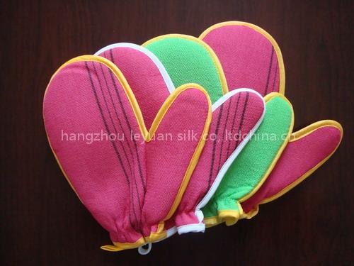Viscose + Sponge Bath Scrubber
