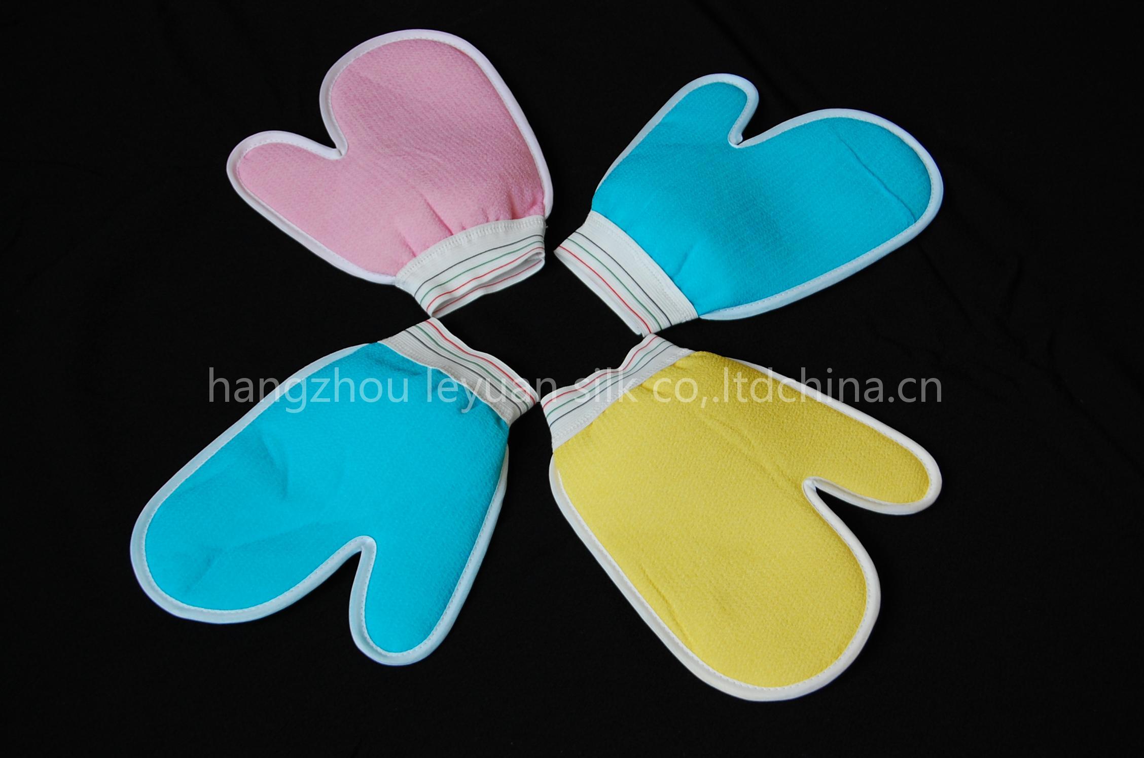 2010 New Fashion Viscose Bath Glove/ Sauna Glove