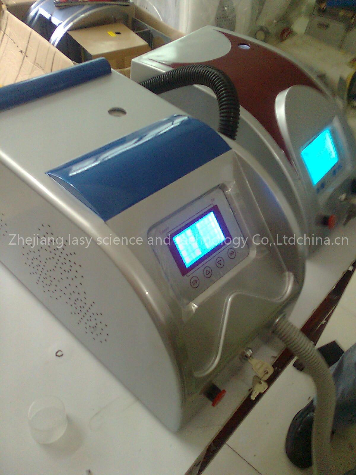 ND YAG Q-Switched Laser for tattoo and hair removal