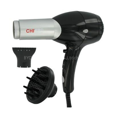 chi pro black hair dryer