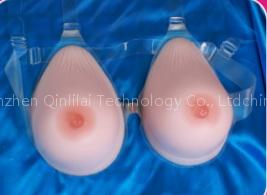 Silicone Breast Forms with Strap