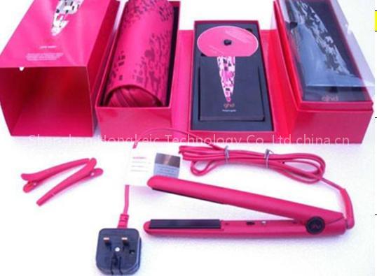 GHD mk4 hot pink hair straightener