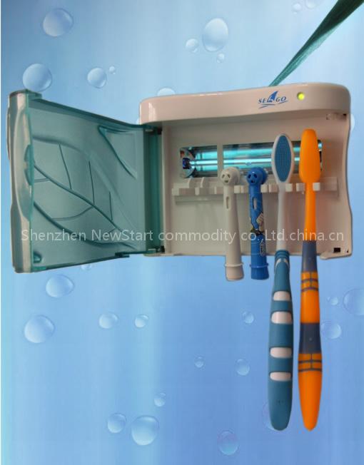 uv light toothbrush sanitizer (family pack)