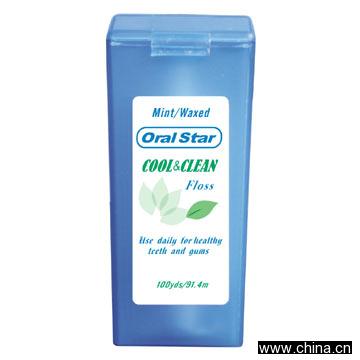 Mint & Waxed Nylon Dental Floss
