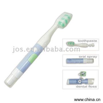 4-in-1 Travel Toothbrush