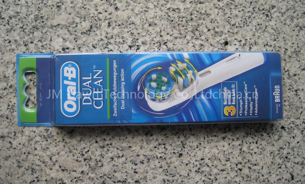 Electricl Oral-B toothbrush heads Dual clean 3pack