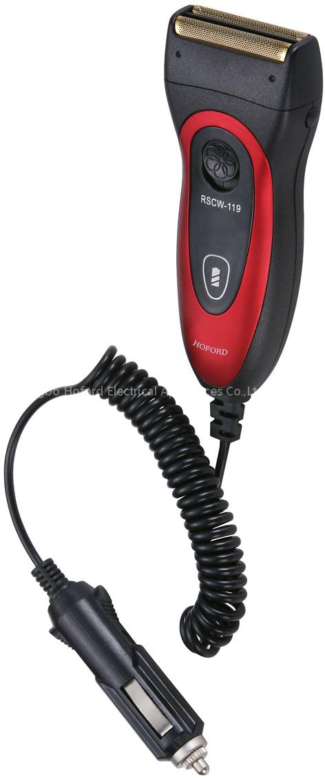 Dual Blade Men's Electric Shaver (razor) for Car or Truck
