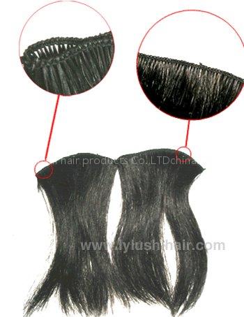 hand tied weft