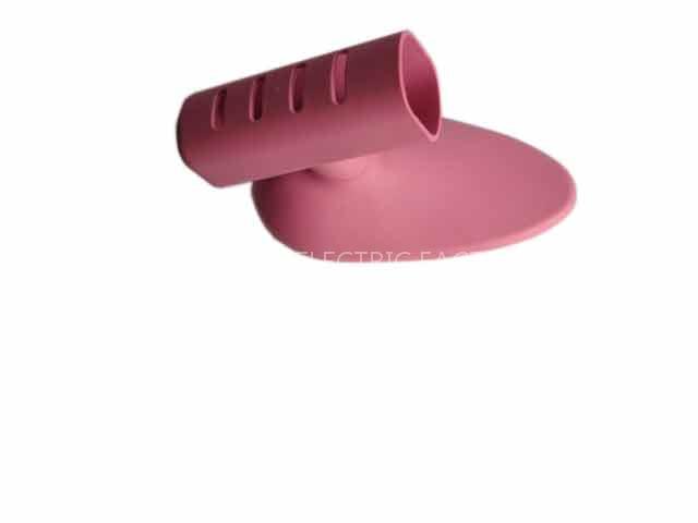 pink hair iron holder