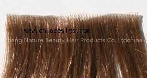skin weft human hair
