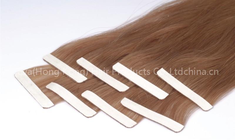 Pre-taped weft