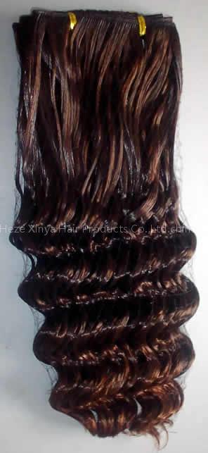 weaving hair ,synthetic weft hair