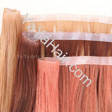 Human Hair Skin Weft Extesnion