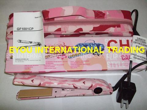 drop shipping origin CHI Pink camo hair iron reset plug (Paypal)
