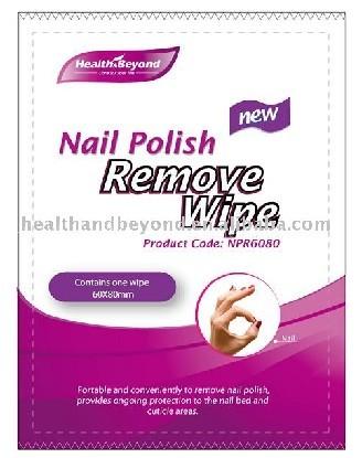 Nail Polish Remove Wipe