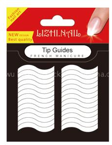 French Manicure Nail Guide stickers