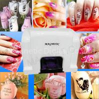 nail and flower printer