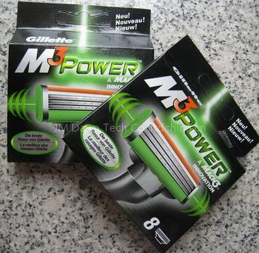 Gillette razor blades mach3 power