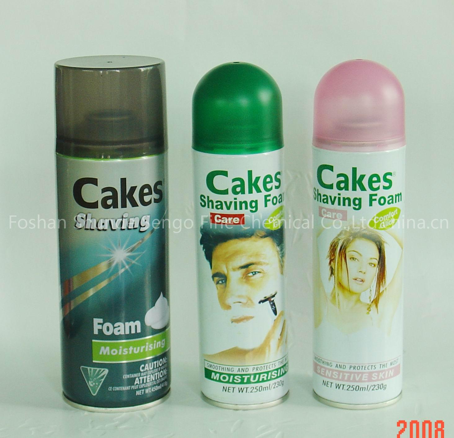 shaving foam