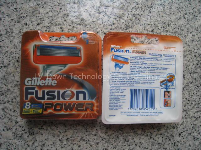 Gillette Fusion Power 8 Cartridges EU versiojn