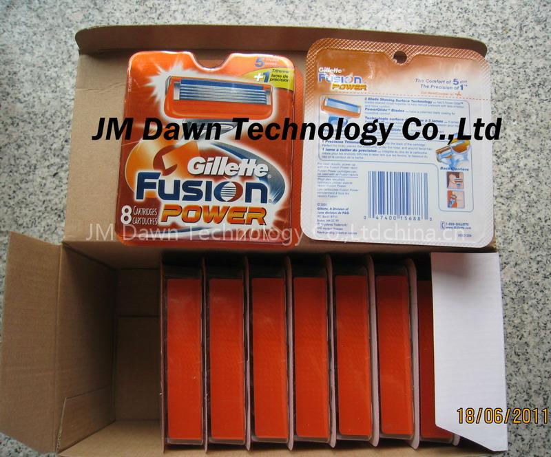 US version Gillette fusion power 8s