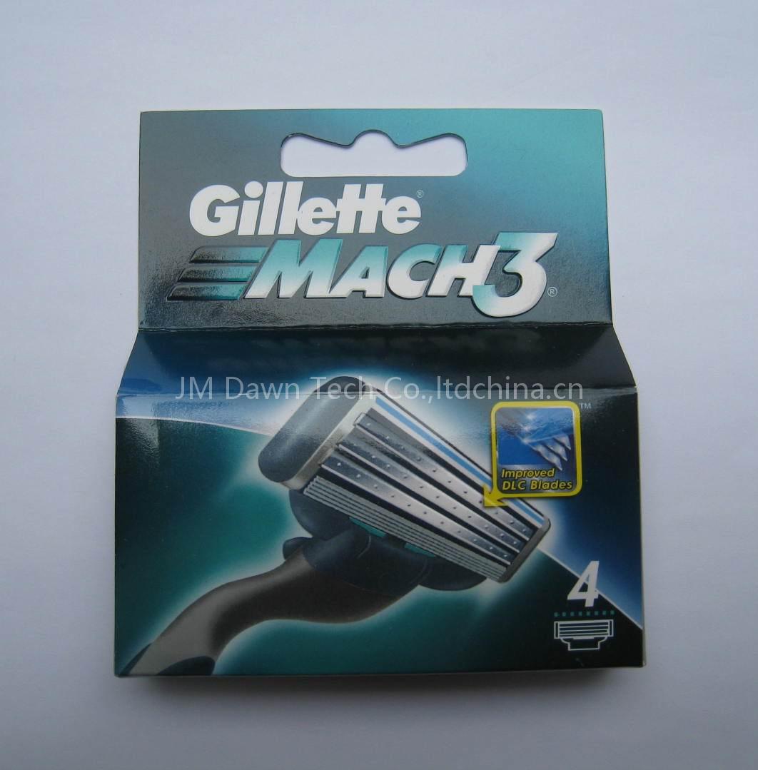 Gillette razor blades mach3 4 's EU version
