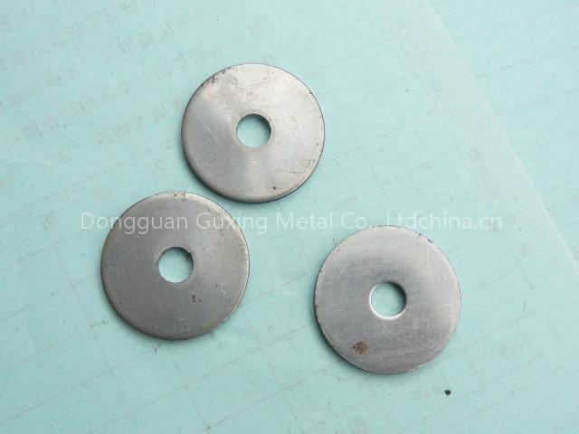 Eccentric iron block of stamping with weight