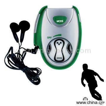 Football Pedometer with Radio